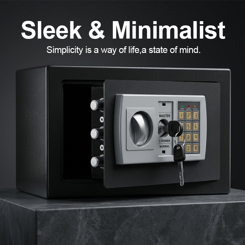 Lockbox Key Secure - Cassaforte elettronica con password, cassaforte per