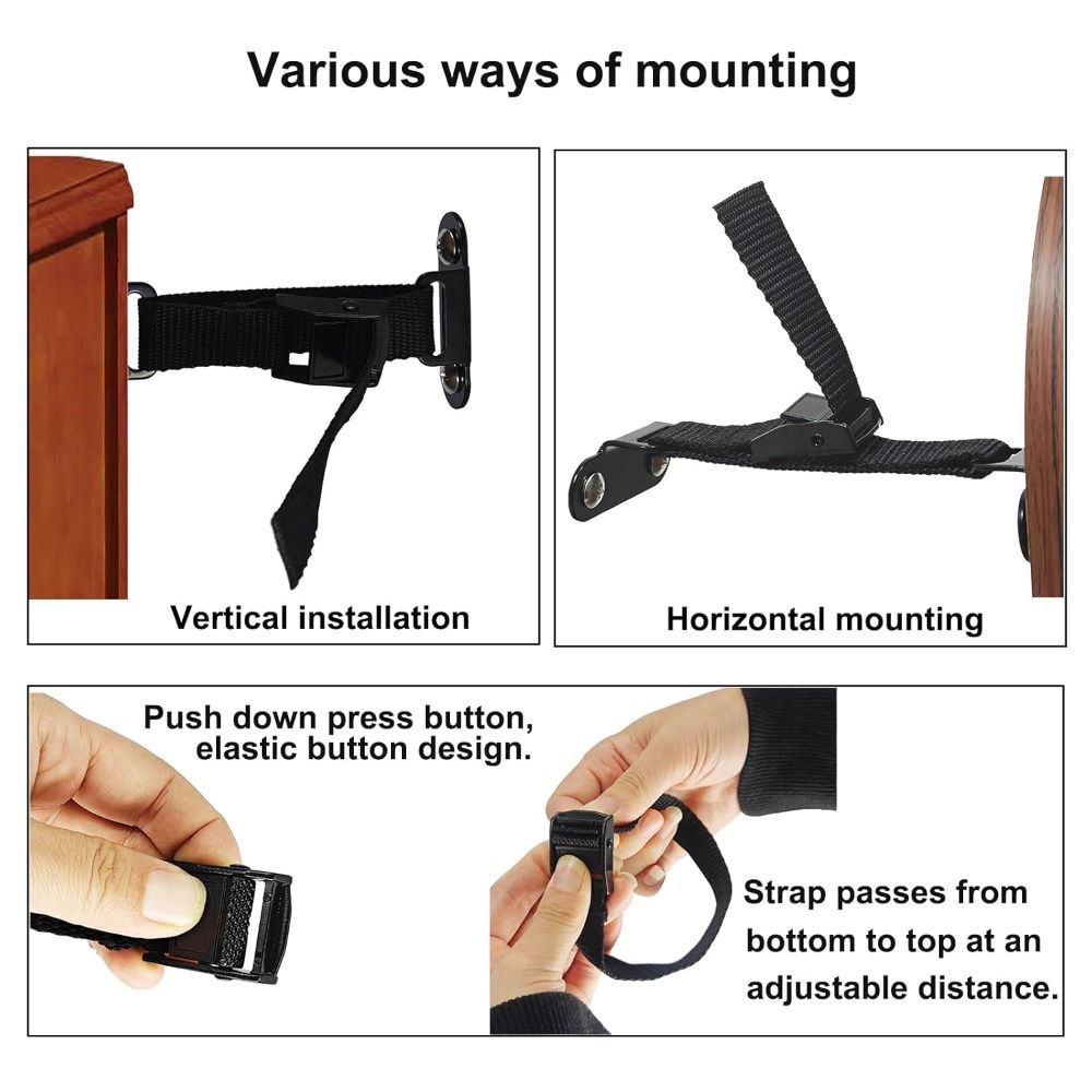 Earthquake Anchor Strap - Ancoraggi per Mobili Antisismici di Facile