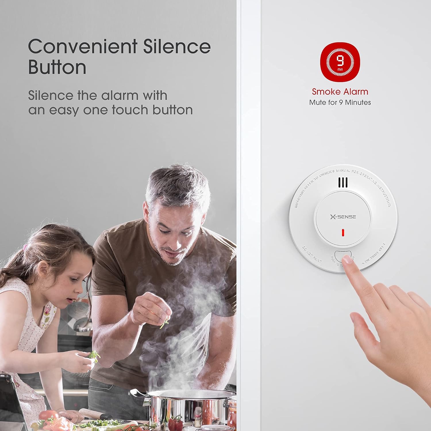 Rilevatore di fumo X-Sense, ri - Smoke Detector Interconnected recensione e prezzo