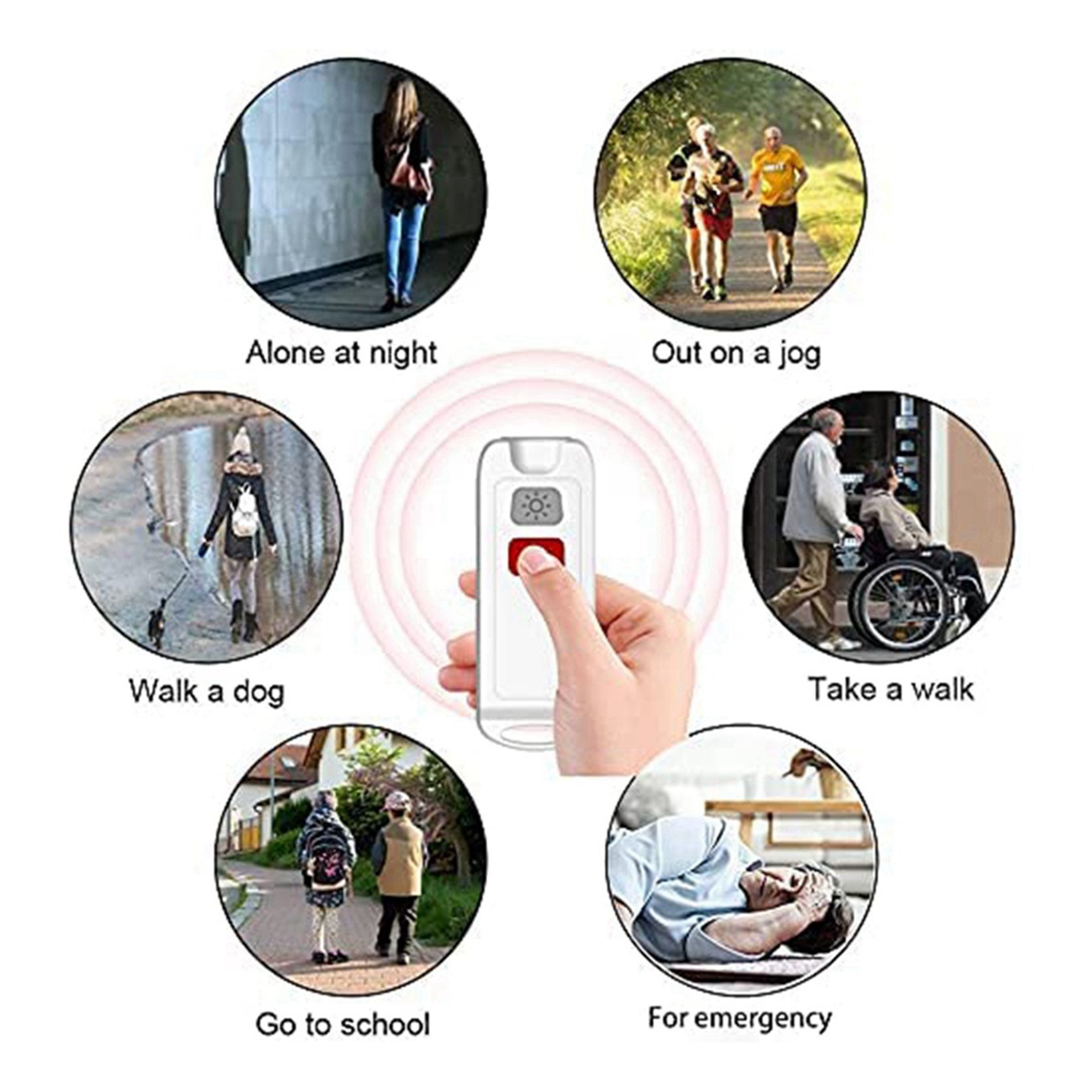 FULL-2X Allarme Personale, All - Personal Alarm Keychain recensione e prezzo