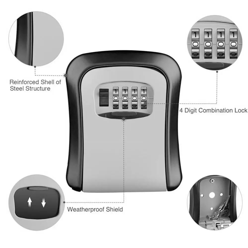 Serratura a chiave per montagg - Lockbox Key Secure recensione e prezzo